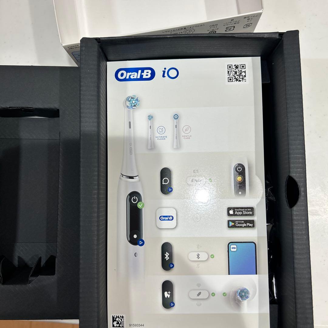 ブラウン オーラルB iO9 (ホワイトアラバスター) 替えブラシ3本付き