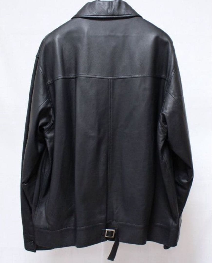 CCU Tracker Shirt jacketレザージャケット 黒