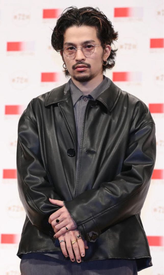 CCU Tracker Shirt jacketレザージャケット 黒