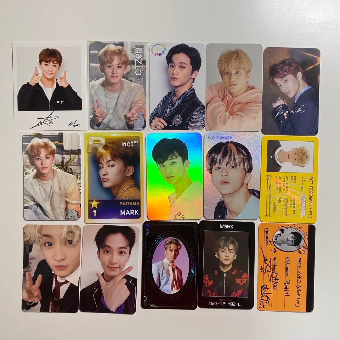 NCT　SuperM　マーク　トレカセット　39枚