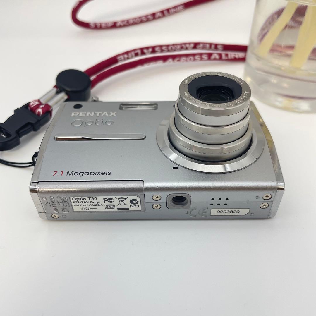 美品✨PENTAX Optio T30✨動作確認済 スマホ転送OK 可愛い♪
