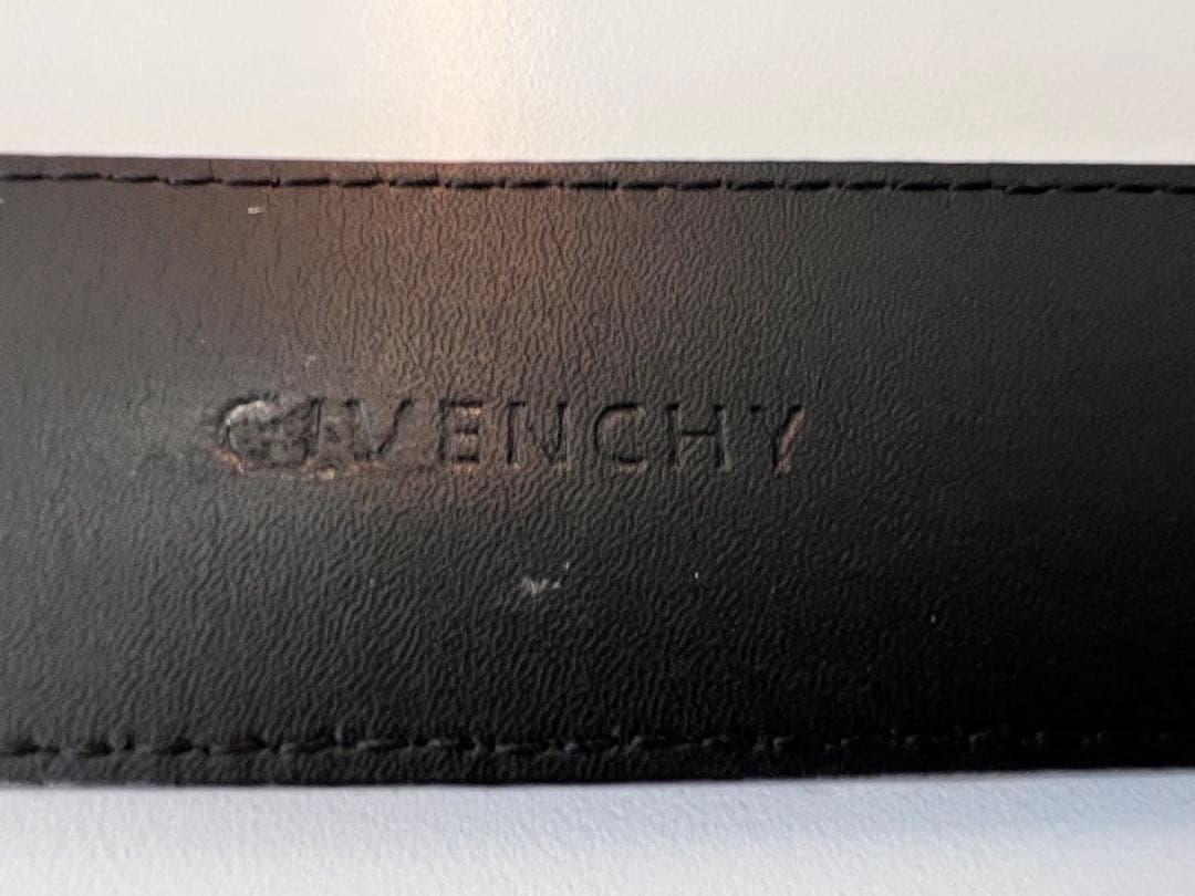 Givancy ヒョウ柄 ハラコベルト　85