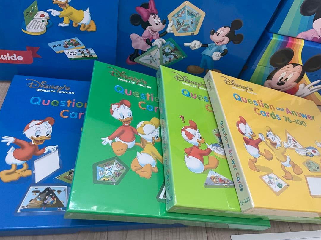 DWE ディズニー英語システム　トークアロング　Q&Aカードセット 511