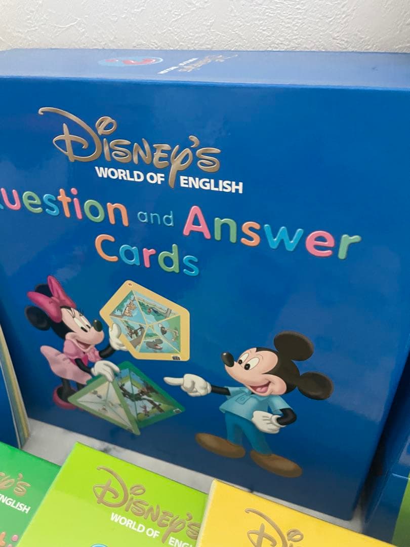 DWE ディズニー英語システム　トークアロング　Q&Aカードセット 511