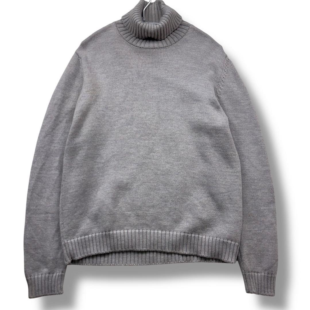 ザノーネ ニット セーター タートルネック ミドルゲージ 50 メンズ