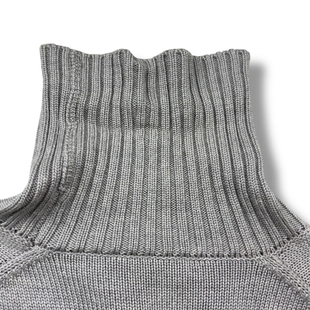 ザノーネ ニット セーター タートルネック ミドルゲージ 50 メンズ