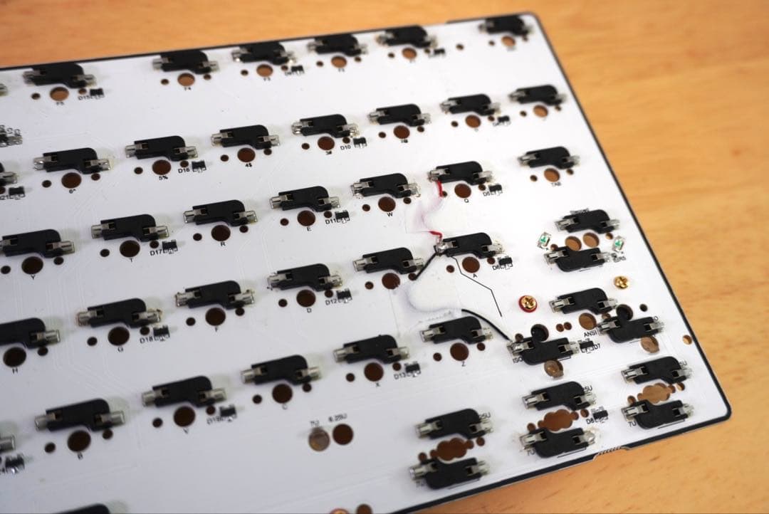 Neo75cu retrowhite/copper キーボード本体