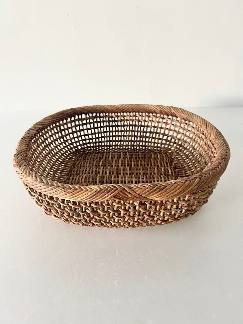 【山田】【民藝】あけび　小物入れ　中