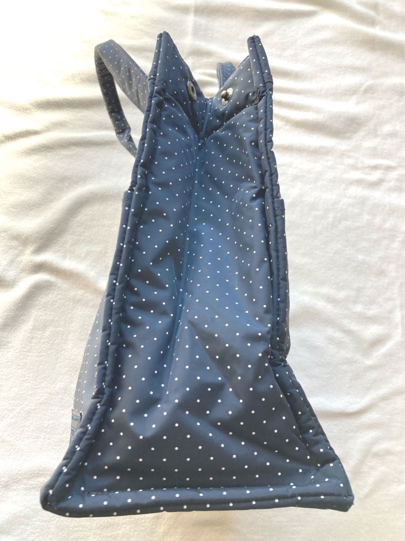 廃番　ヘッドポーター　タンカー　トートバッグ　ドット　ネイビー　藤原ヒロシ　美品