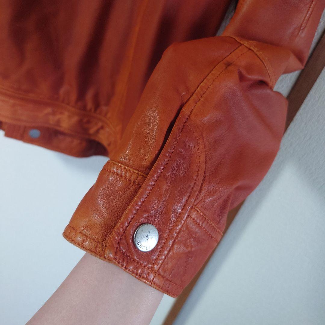GUCCIグッチライダースレザージャケット