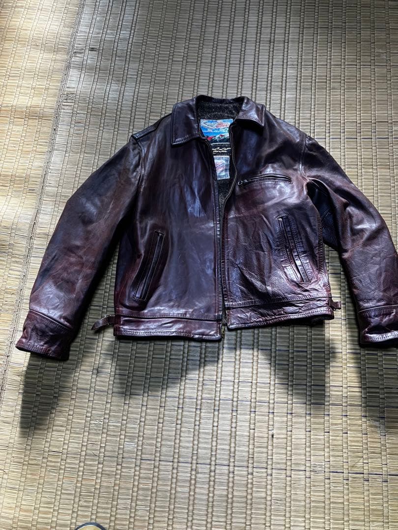 AERO LEATHER ハイウェイマン　馬革ジャケット　サイズ40.