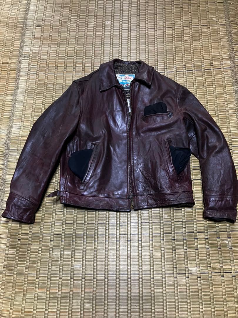 AERO LEATHER ハイウェイマン　馬革ジャケット　サイズ40.