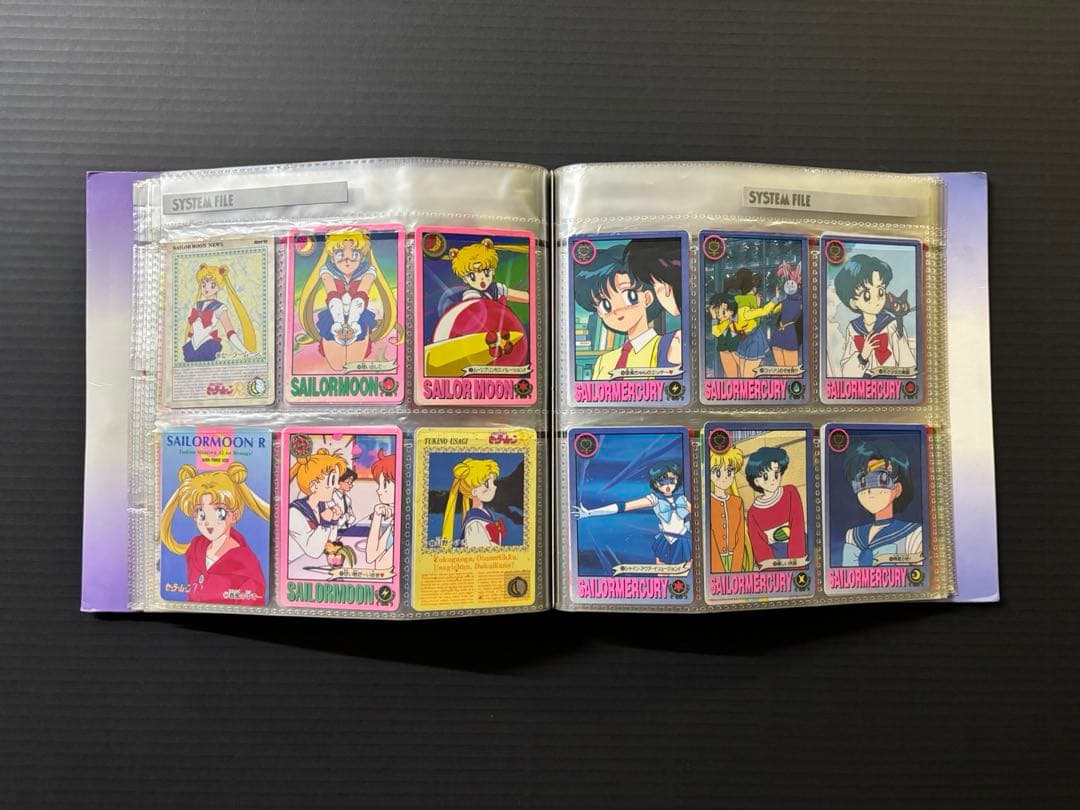 【最終値下げ】セーラームーン S・R カードダス 176枚セット 専用バインダー