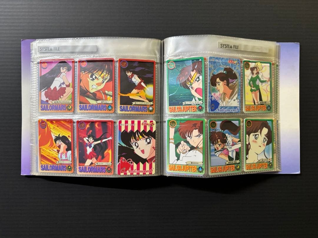 【最終値下げ】セーラームーン S・R カードダス 176枚セット 専用バインダー
