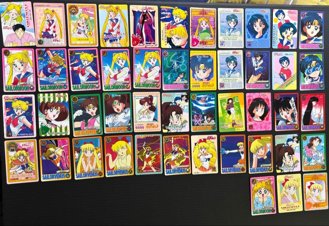 【最終値下げ】セーラームーン S・R カードダス 176枚セット 専用バインダー