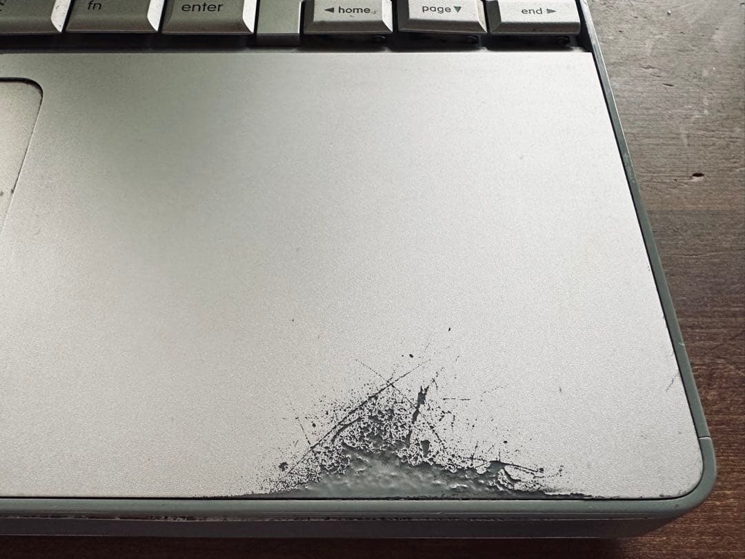 Apple Mac PowerBook G4 12インチ シルバー ジャンク