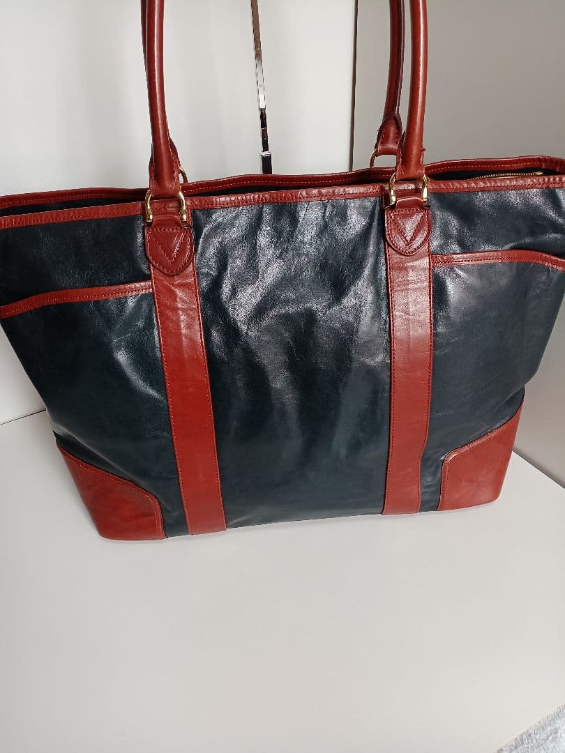 美品 ウォームスクラフツマニュファクチャー トートバック