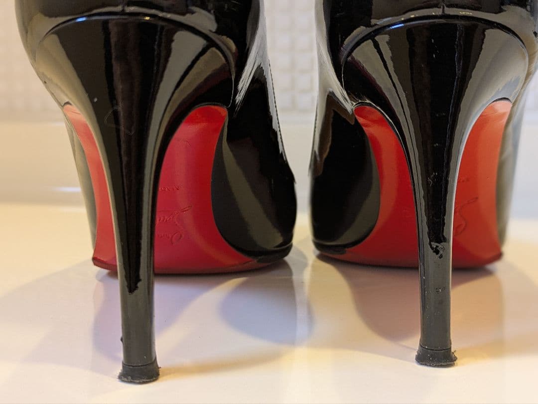 お値下げ！クリスチャンルブタン SINPLE PUMP 85 PATENT