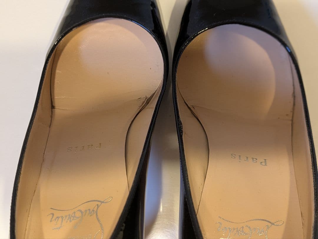 お値下げ！クリスチャンルブタン SINPLE PUMP 85 PATENT