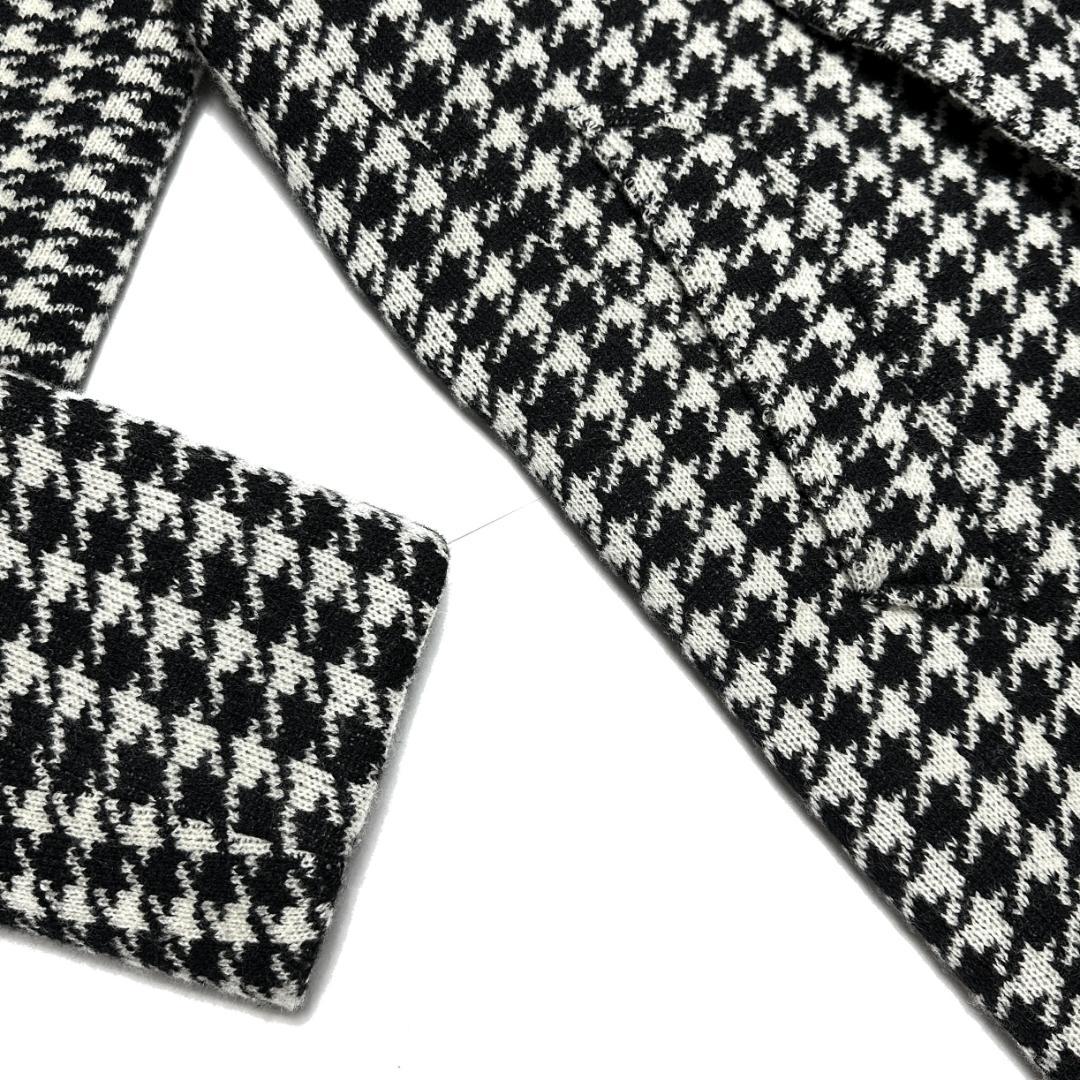 定価16.5万 1piu1uguale3 HOUNDSTOOTHショールコートⅦ