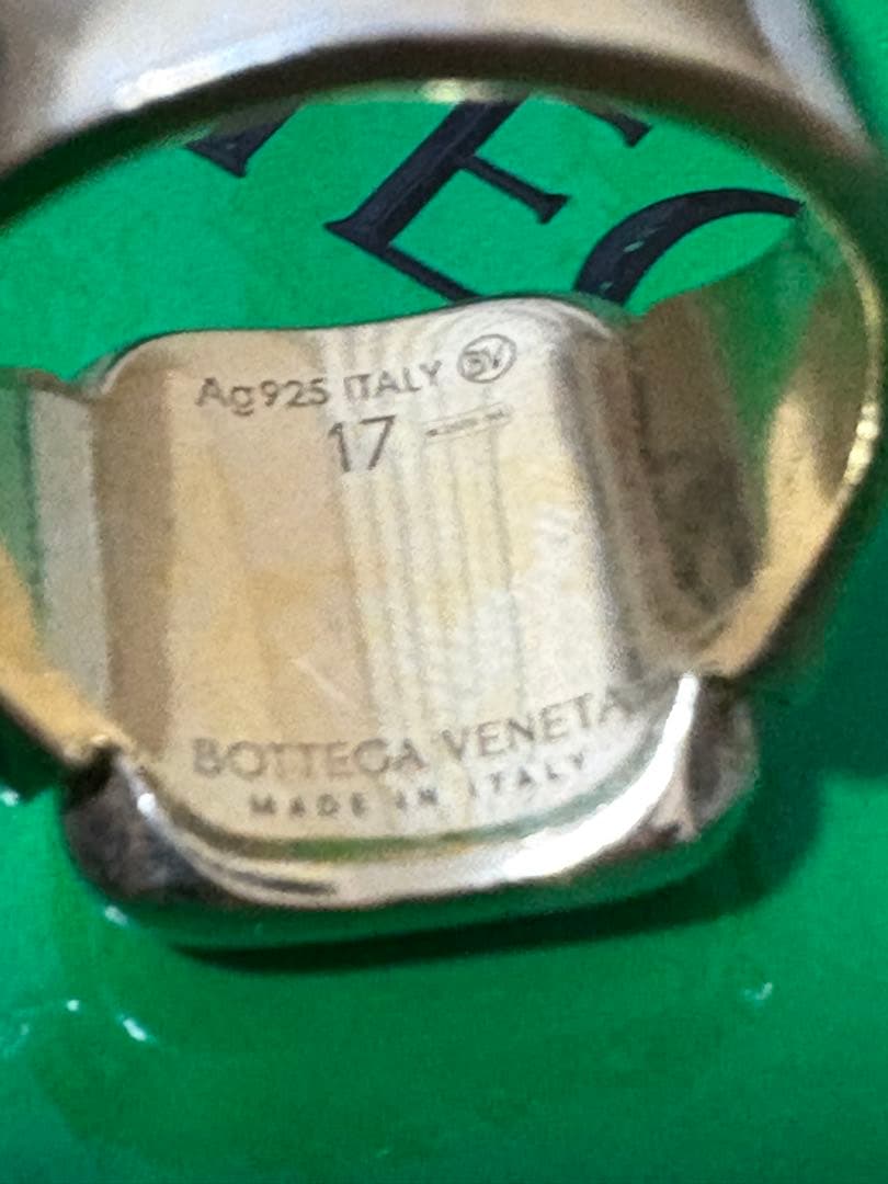 リ*店様 BOTTEGA VENETA ボッテガ　ゴールドスクエアリング