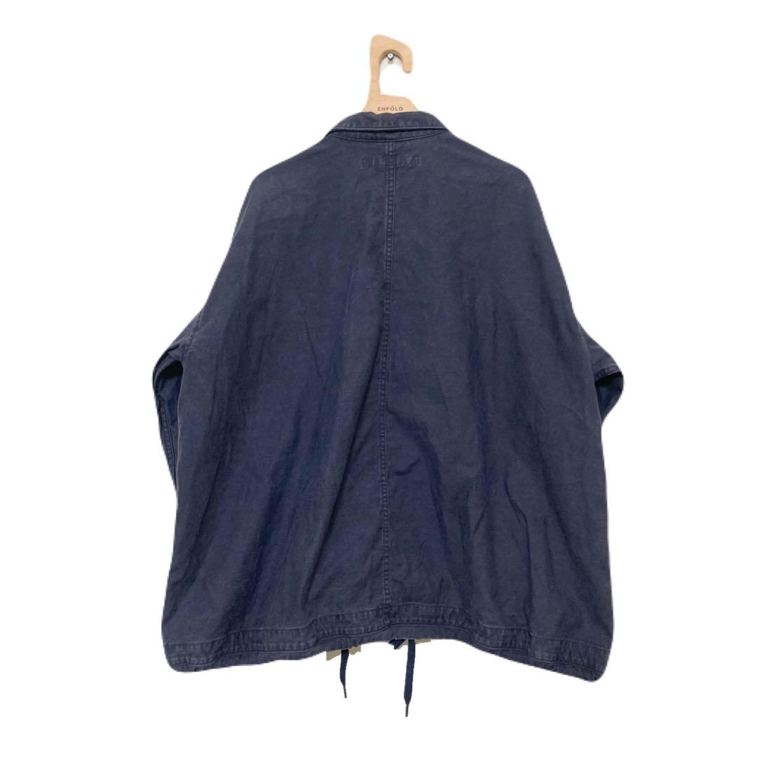 journal standard luxe バックサテン ミリタリーブルゾン