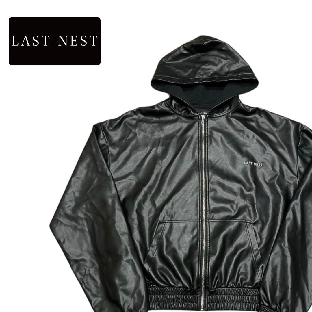【Lサイズ✨】LAST NEST レザー ジップ ジャケット IO着用 極美品