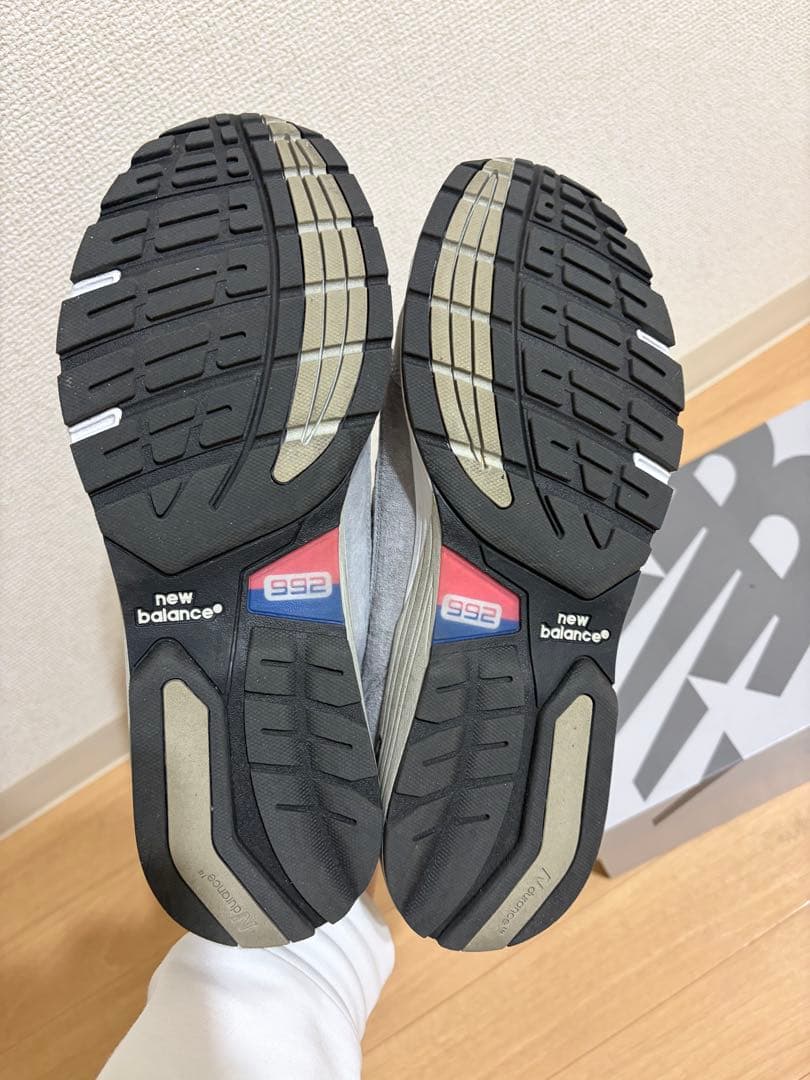 ニューバランス　992 グレー スニーカー 26.0センチ