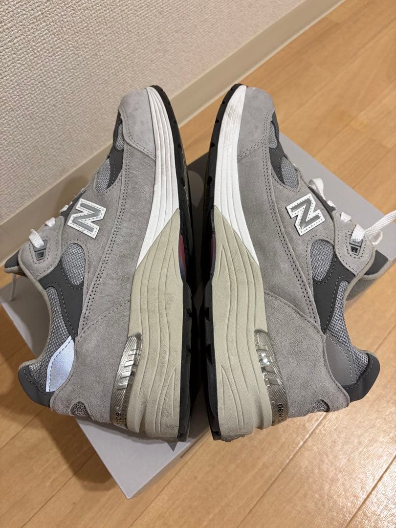 ニューバランス　992 グレー スニーカー 26.0センチ
