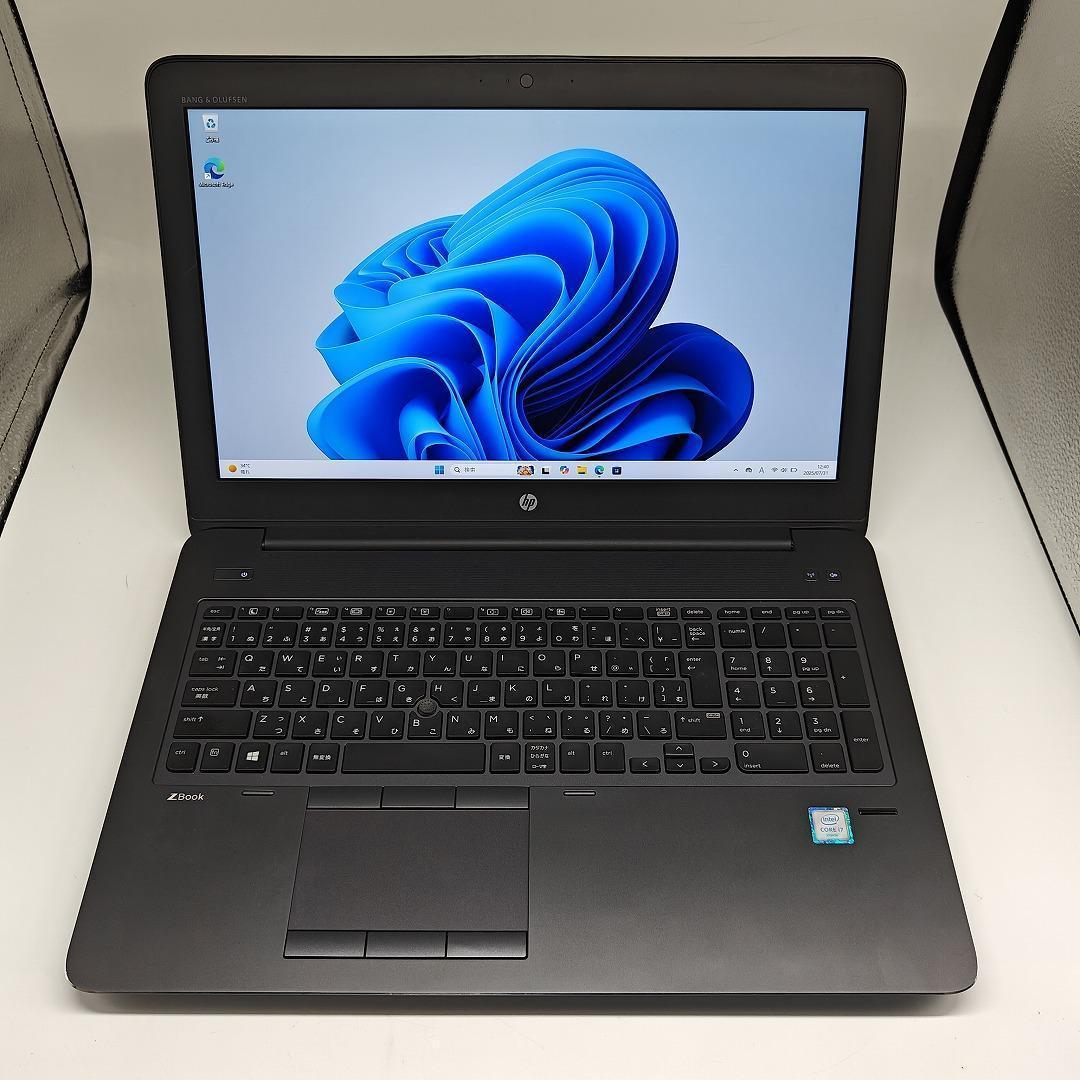 【HP】ZBook 爆速i7 SSD256GB+HDD1TB 大型ノートPC