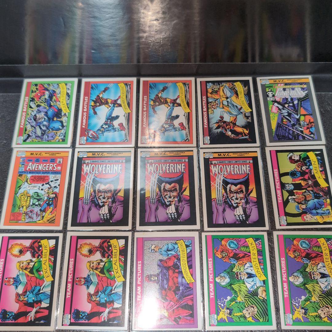 MARVEL COMICS トレーディングカード まとめ メルカリ便