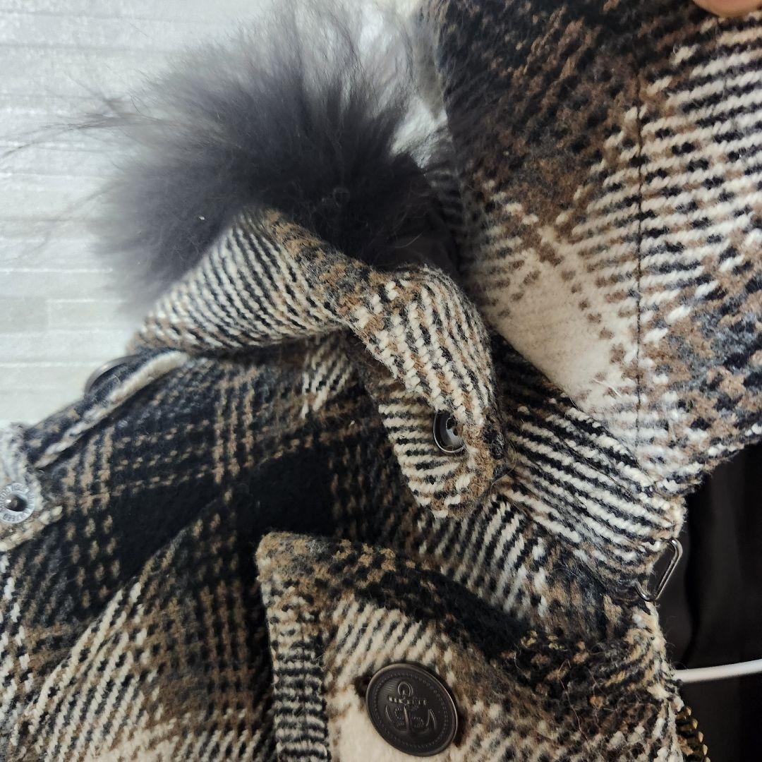 y2k PPFM ナポレオンジャケット チェック柄