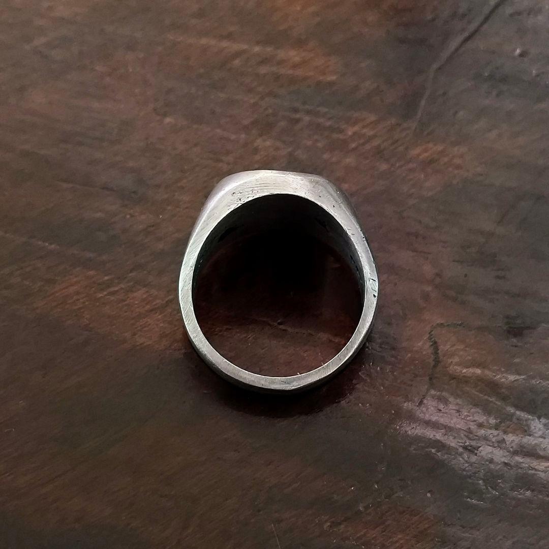 MEXICO スパイラル 渦巻 シグネットリング シルバー925 ナバホ ホピ