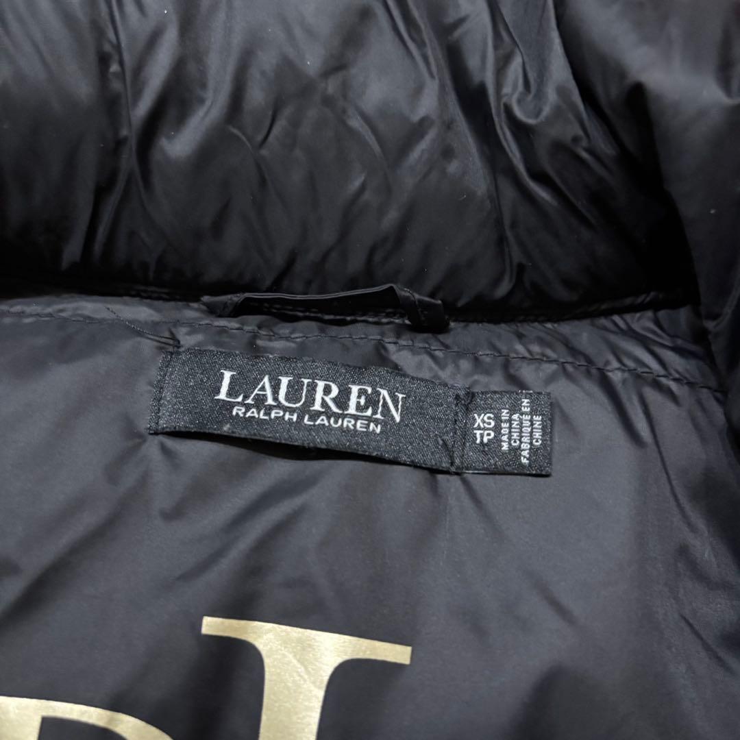 新品未使用 ローレンラルフローレン ダウンジャケット スタンドカラー ブラック