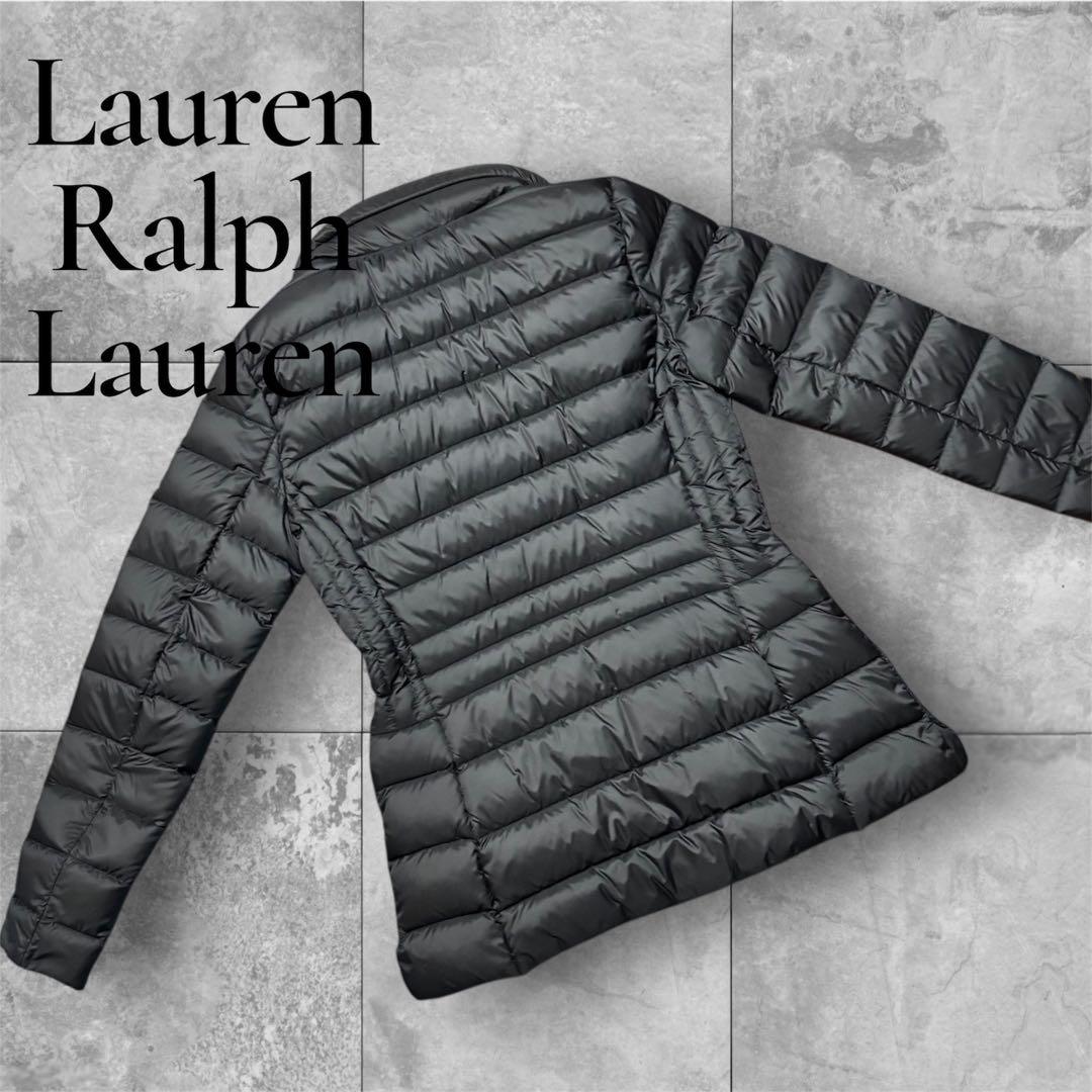 新品未使用 ローレンラルフローレン ダウンジャケット スタンドカラー ブラック