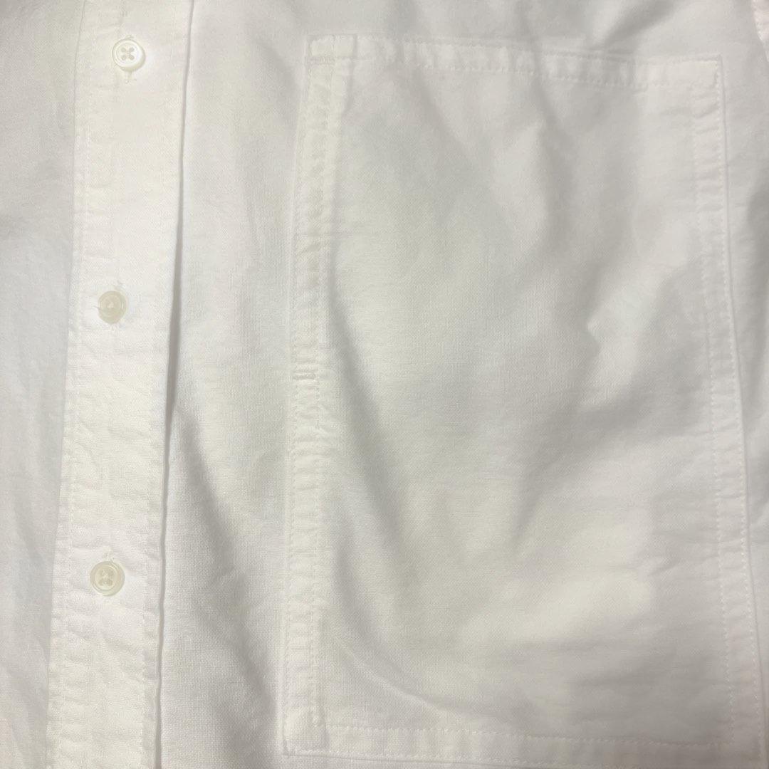 マウンテンリサーチ　BD2021オックスフォード動物刺繍BDシャツ白Lサイズ