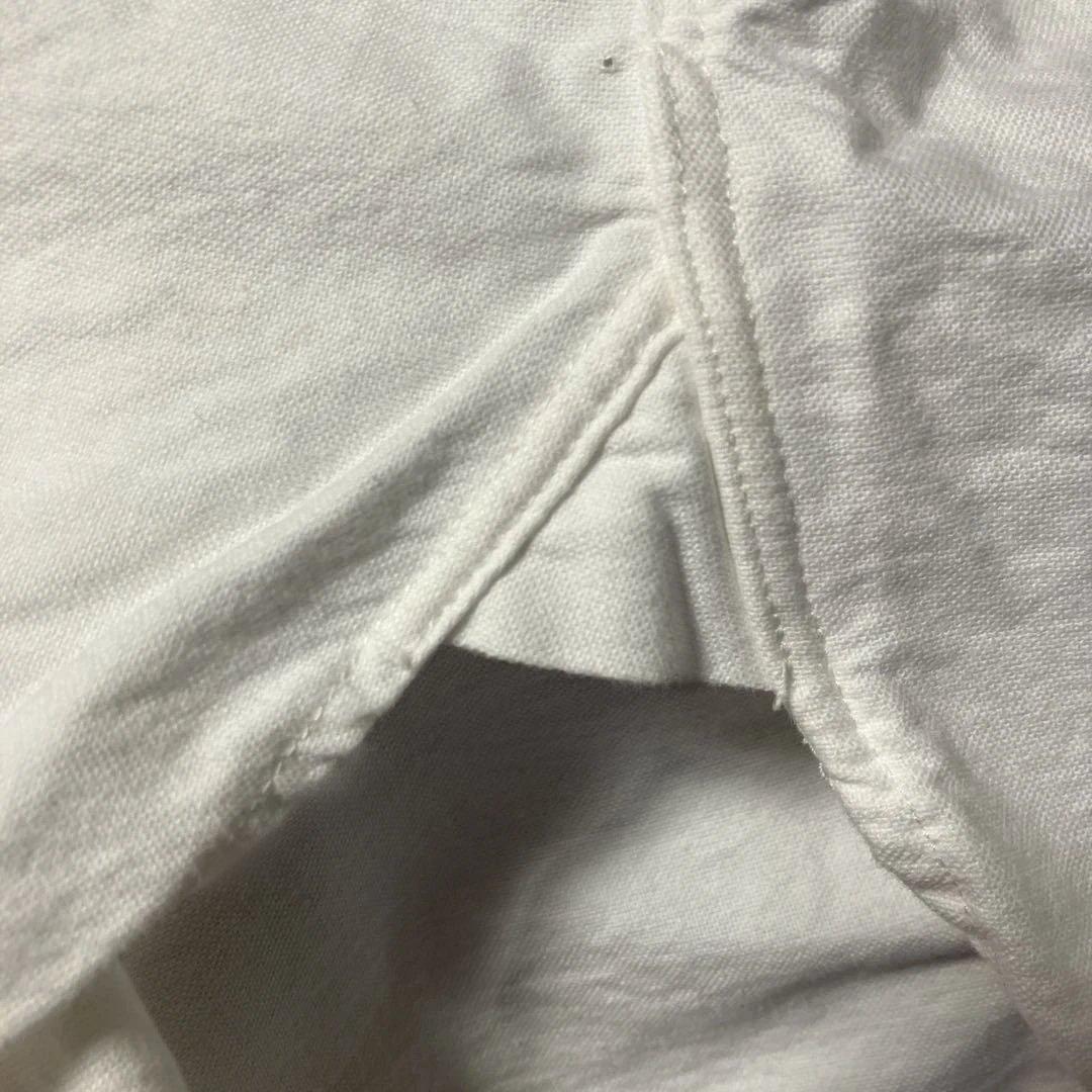 マウンテンリサーチ　BD2021オックスフォード動物刺繍BDシャツ白Lサイズ