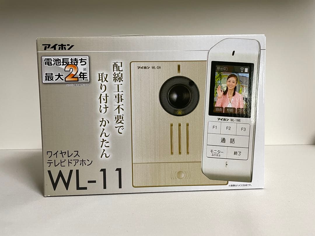 新品　アイホン ワイヤレステレビドアホン WL-11