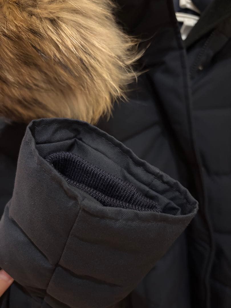 【美品】PYRENEX ネイビー ダウンジャケット JP 34