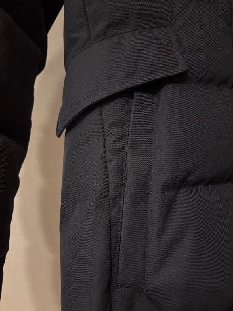 【美品】PYRENEX ネイビー ダウンジャケット JP 34