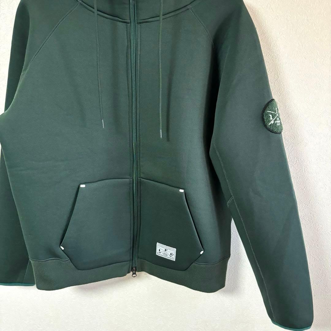 IRIE FISHING CLUB ジップパーカー　グリーン　XL