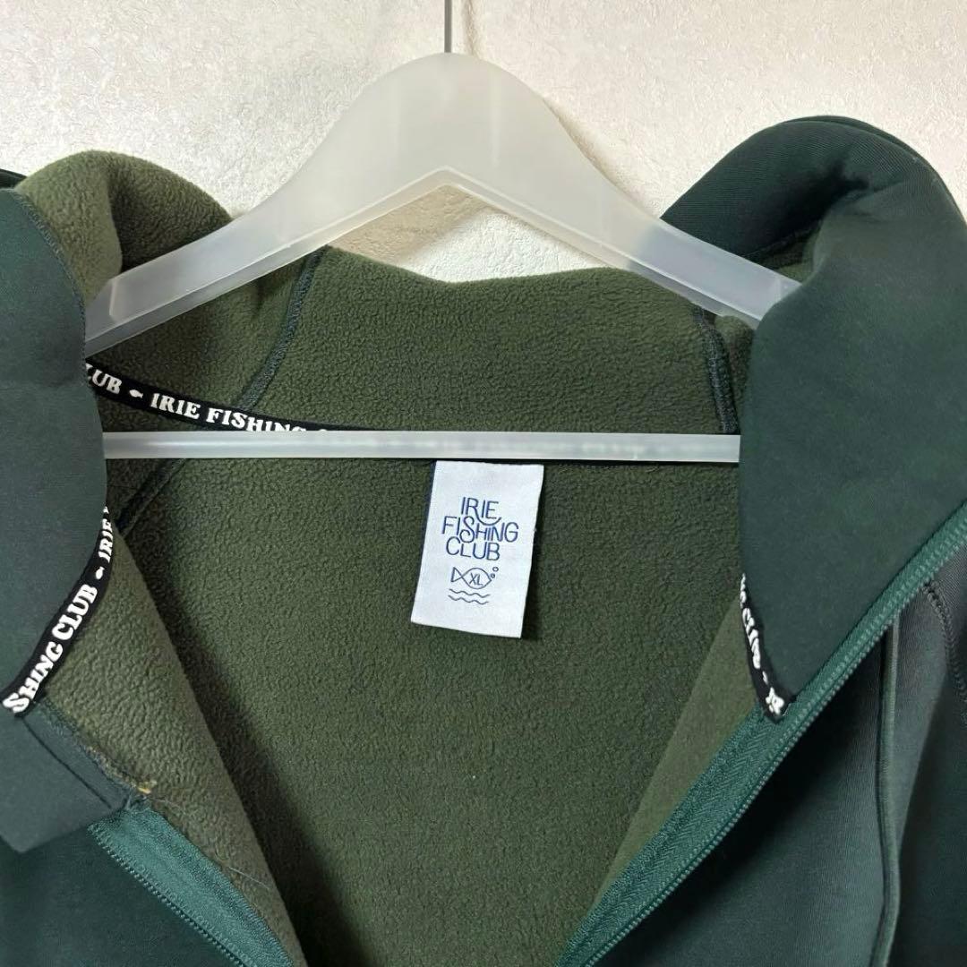 IRIE FISHING CLUB ジップパーカー　グリーン　XL