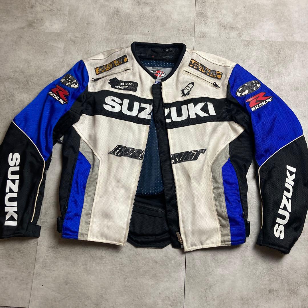 ★ SUZUKI　スズキ　ライダースジャケット　Lサイズ