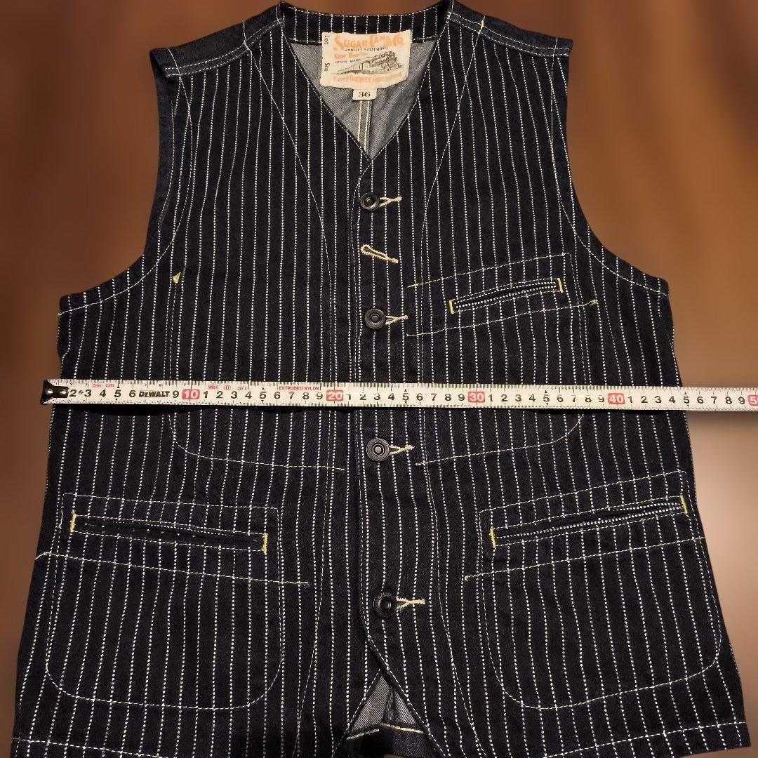 Sugar Cane Co. シュガーケーン　ウォバッシュベスト　S