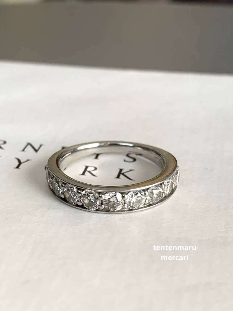 和*美様 エステール☆pt900 1.08ctダイヤモンドハーフエタニティリング