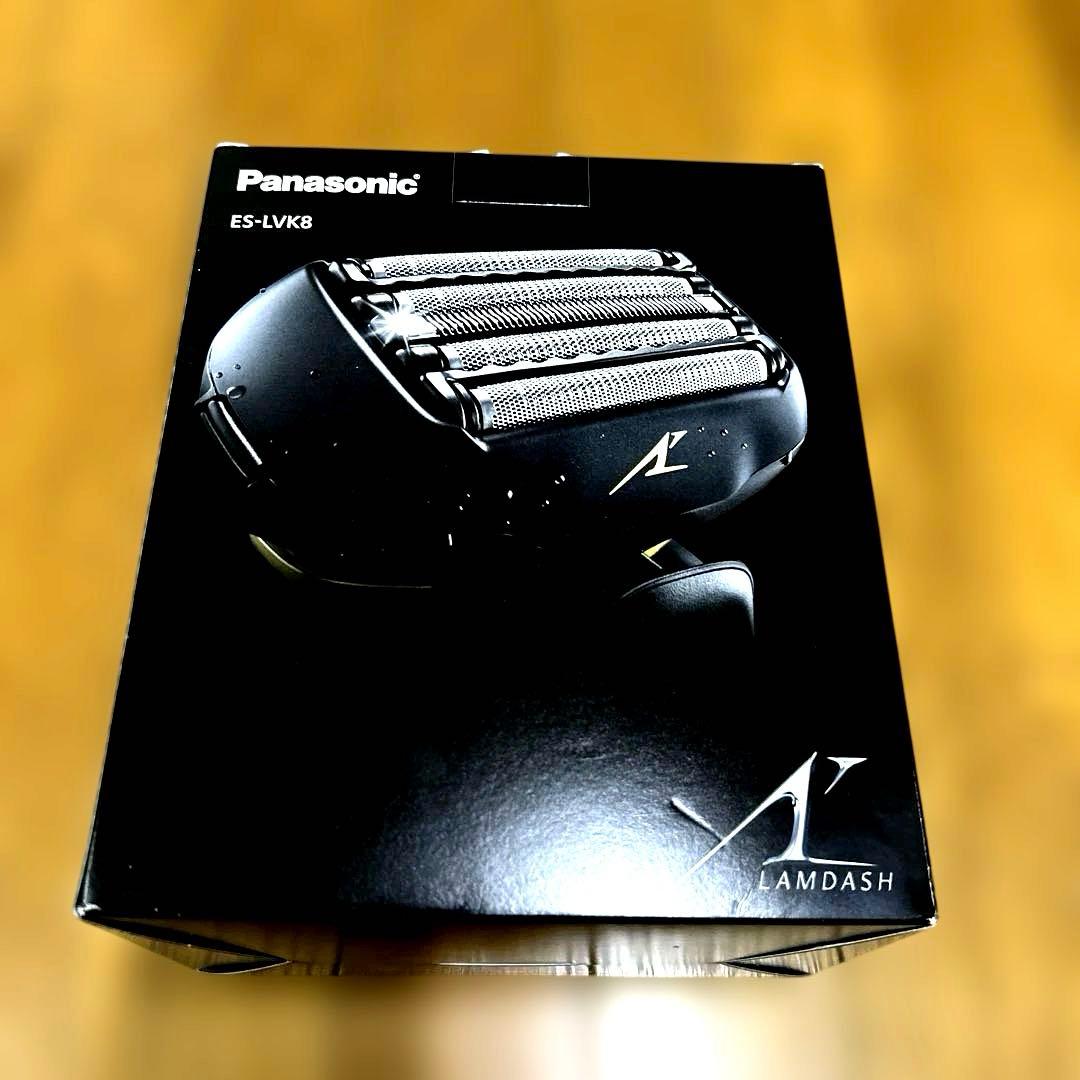 あつしさん宛【保証書在中】Panasonic 電気シェーバー ES-LVK8-K