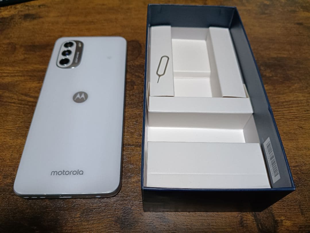 16さん専用 Motorola G52J 本体 新品ガラスフィルム3枚透明ケース