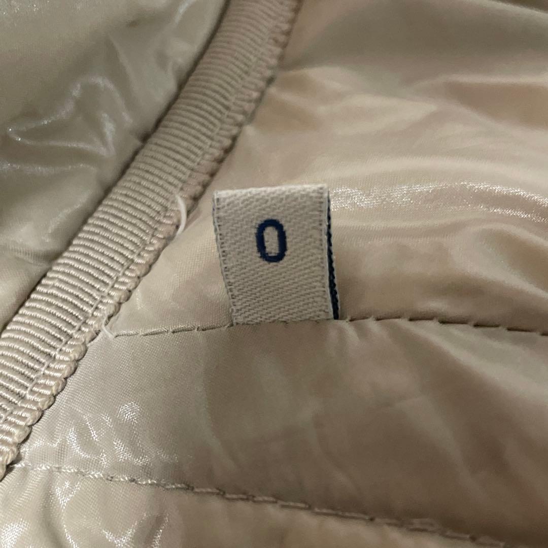 Moncler HERMIFURダウンジャケット ベージュ ファー付き 0サイズ