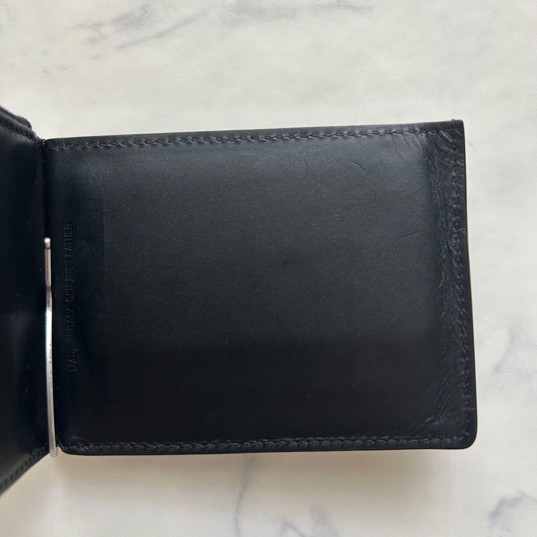美品✨メゾンマルジェラ マネークリップ 二つ折り財布 小銭入れ カードケース