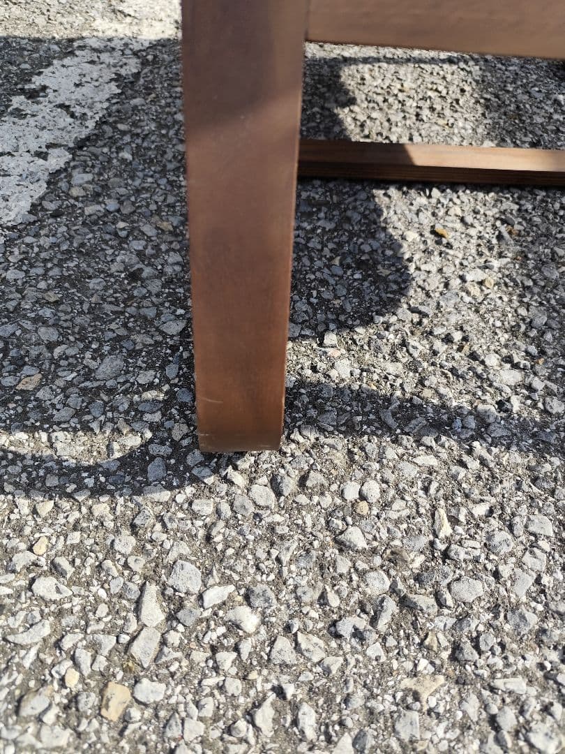 無印良品 MUJI オーク材 リビングでもダイニングでもつかえるソファチェア①